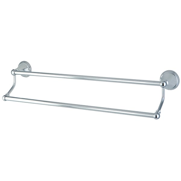 Governor 18" Dual Towel Bar, Polished Chrome